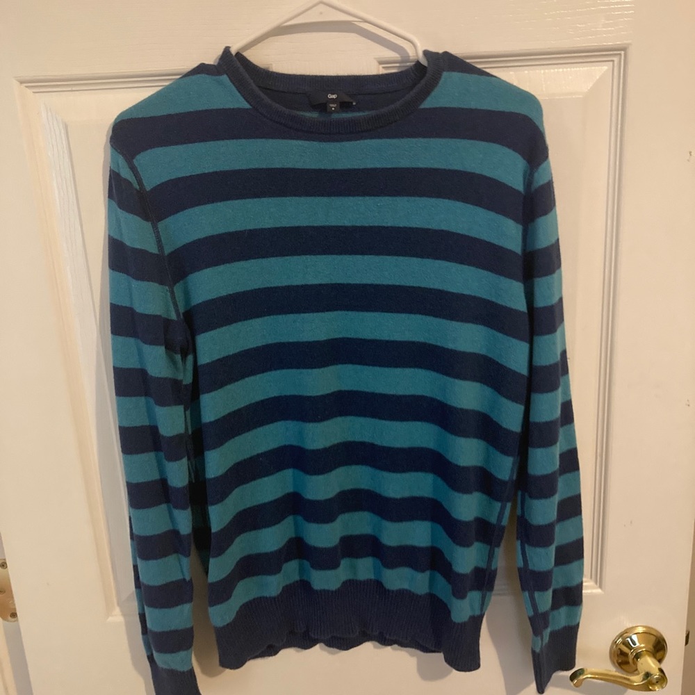 Gap Cotton-Cashmere Striped Sweater